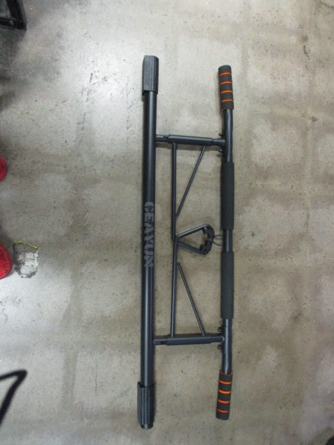 Used Ceayun Pull Up Bar With Protective Sleeve 2 PC