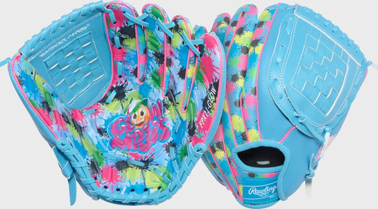New Rawlings Flex Palm Series Glow Mojis 11" Youth Glove - RHT