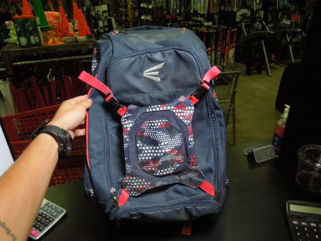 Load image into Gallery viewer, Used Easton Walk Off Mojo Stars and Stripes Baseball Equipment Backpack
