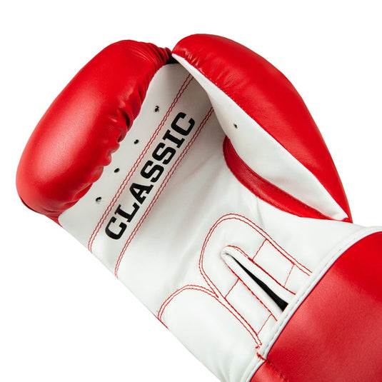 NEW Title Classic Pro Style Training Gloves 3.0 - 8oz Red/White