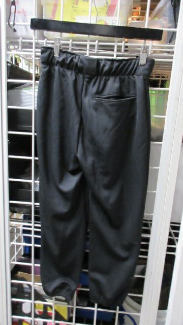 Load image into Gallery viewer, Used Champro Elastic Bottom Baseball Black Pants Size Youth Large
