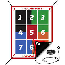 New Powernet Numbered Pitching Training Pad