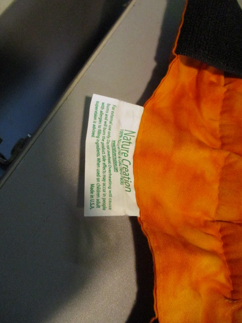 Used Nature Creation Microwavable Herbal Heating Pad for Back & Abdomen