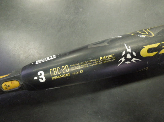 Used DeMarini CF WTDXCBC-20 BBCOR Baseball Bat 31 in 28 oz -3