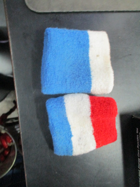 Used Harlem Globetrotters Wrist Bands Set of 2