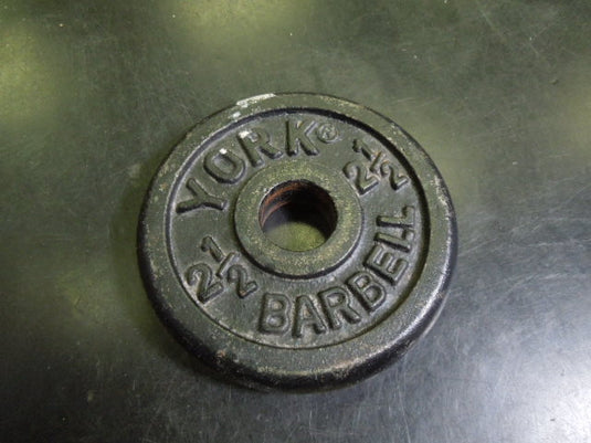 Like New York Barbell 2.5 lb Cast Iron Standard Plate