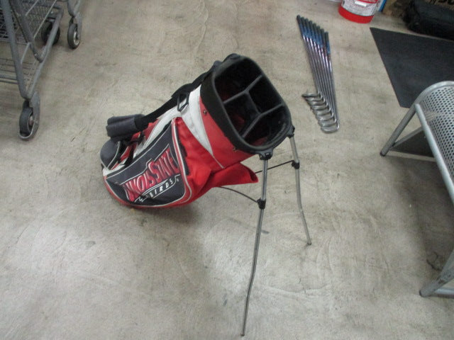 Load image into Gallery viewer, Used Ping Voyage Illinois State Redbirds Golf Stand Bag - Stand Legs Bent
