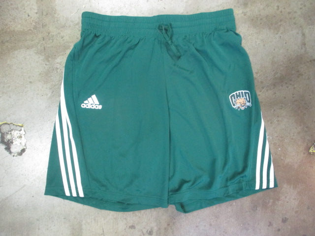 Load image into Gallery viewer, Adidas 3 Stripe Knit Short Size Large
