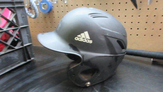 Used Adidas Matte Black T-Ball Helmet - Size 6