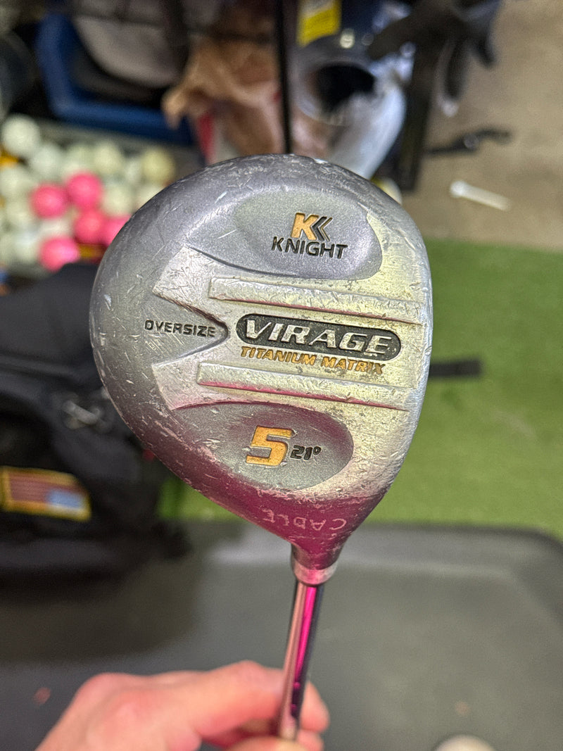 Load image into Gallery viewer, Used Knight Virage Ti. Matrix Oversized 21º Right Hand 5 Wood
