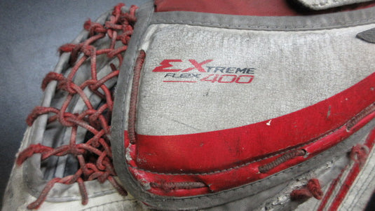 Used CCM Extreme Flex 400 Goalie Catch Glove - Intermediate