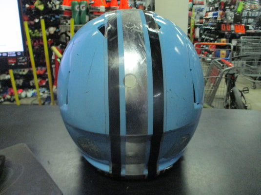 Used Riddell Victor Blue Football Helmet Size S-M