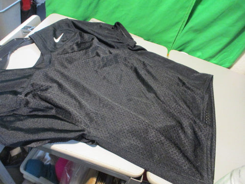 Used Nike Black Youth Large Football Practice Jersey