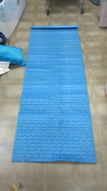 Load image into Gallery viewer, Used Blue Foam Sleeping Pad
