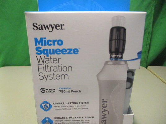 Used Sawyer Cnoc Premium 1 L Squeeze Filtration System