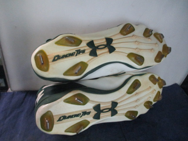 Load image into Gallery viewer, Used Under Armour Metal Cleats Adult Size 12
