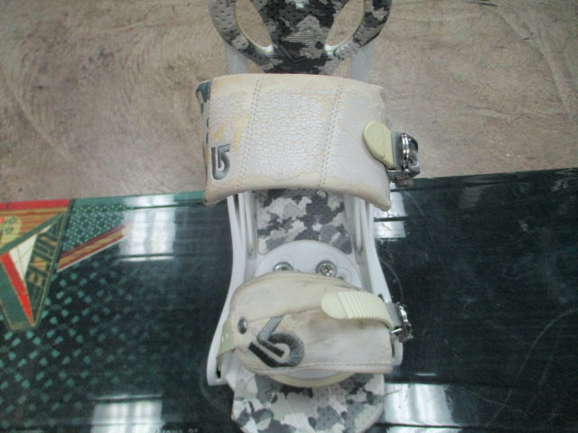 Load image into Gallery viewer, Used 5150 UICE Snowboard w/ Burton Freestyle Bindings - 159 cm - small wear
