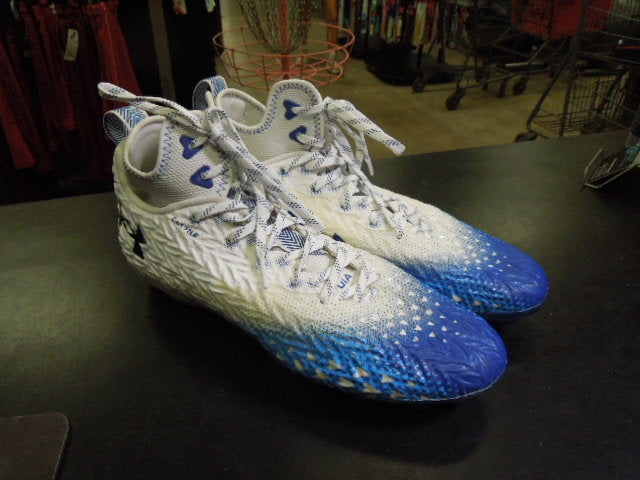 Load image into Gallery viewer, Like New Under Armour Spotlight Clone 3.0 MC Football Cleats Size 11.5
