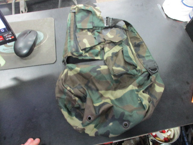 Load image into Gallery viewer, Used Camo Multi Pouch Waist Pack - Has Wear
