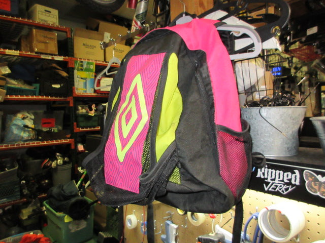 Load image into Gallery viewer, Used Umbro Soccer Backpack
