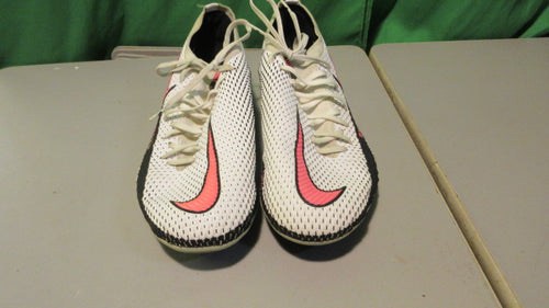 USED Nike Phantom GT Elite FG - White/Pink Blast/Black Size 5Y