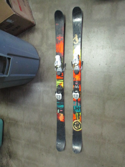 Load image into Gallery viewer, Used K2 Shreditor 75 Downhill Skis w/ Marker Bindings - 149cm - small wear
