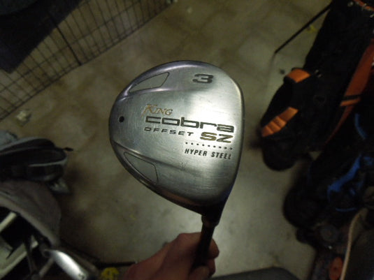 Used King Cobra SZ Offset Hyper Steel 3 Wood RH