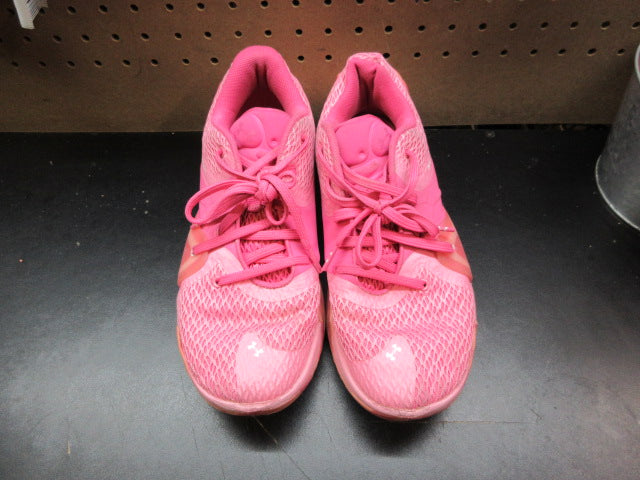 Load image into Gallery viewer, Used Under Armour Anatomix Spawn 2 Breast Cancer Awareness Sneakers - Size 9.5 W
