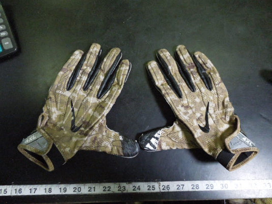 Used Nike SuperBad 4.0 STS NFL Issued Reciever Gloves Size 4XL