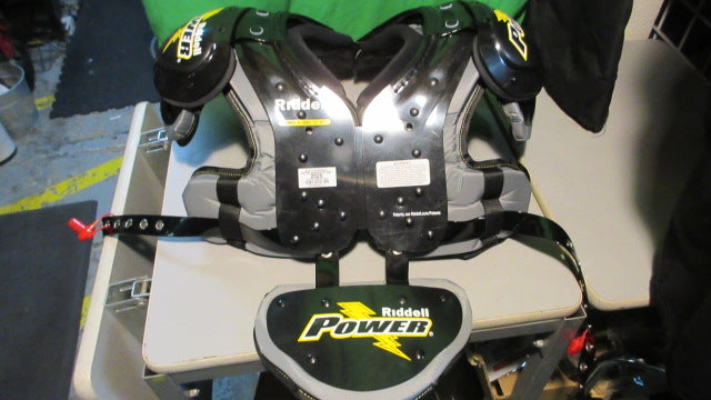 Load image into Gallery viewer, New Riddell Power Surge Youth Shoulder Pads W/ Back Plate-Size Small(11"-12")
