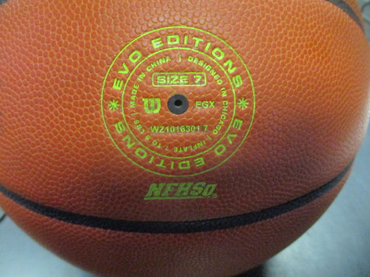 Used Evolution EVO Edition Size 7 NFHS Basketball