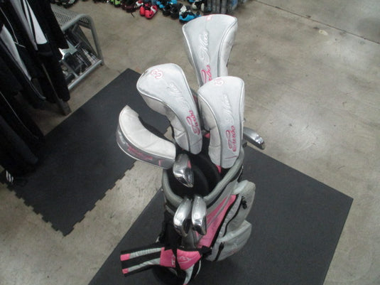 Used Ladies Acuity Turbo Max 11-Piece Complete Golf Set w/ Bag ( Missing Stand )