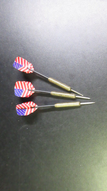 Used Steel Tip Darts Set of 3 - USA