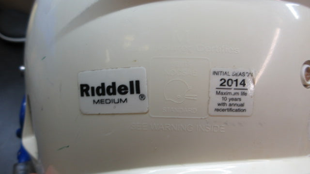 Load image into Gallery viewer, Used Riddell Speed Classic Football Helmet - Size Youth Medium
