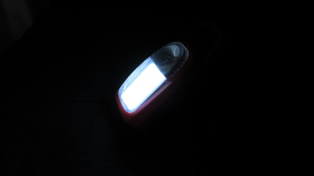 Load image into Gallery viewer, Used Carabiner Flashlight - cracked cover
