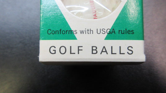 Vintage Faultless Lee Trevino Golf Balls Set Of 3