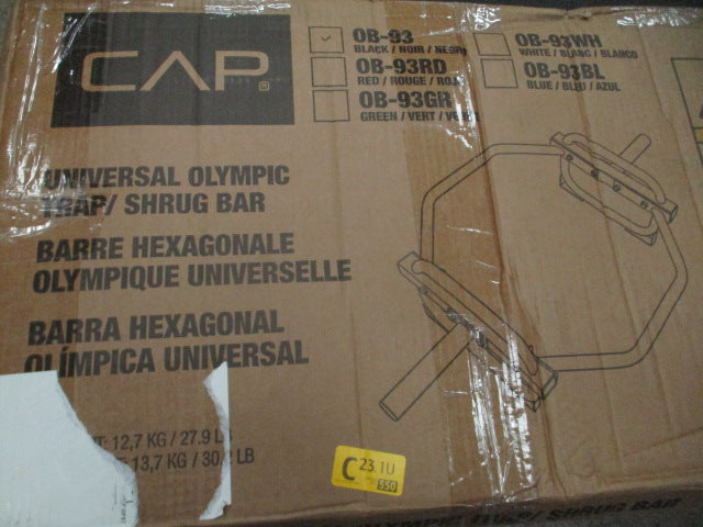 Load image into Gallery viewer, Cap Universal Olympic Trap Bar - Open Box
