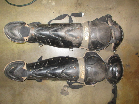 Used All-Star Catchers Shin Guards - 9-12