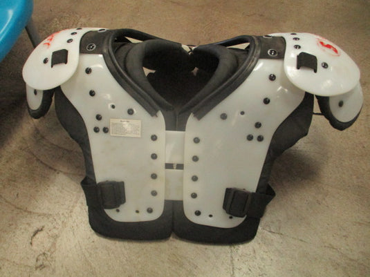 Used Schutt Jr Blocker Football Shoulder Pads Size Youth 2XL