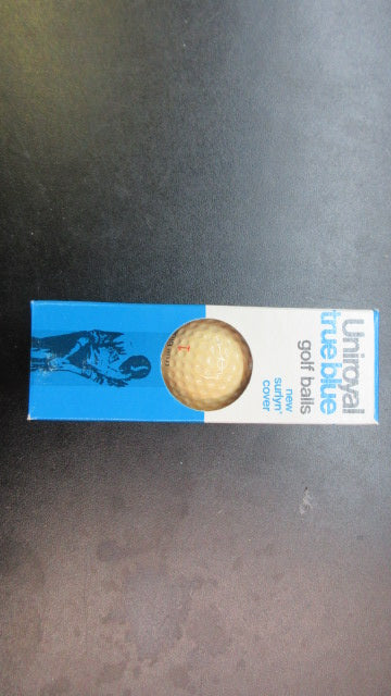Vintage Uniroyal Golf Balls Set Of 3
