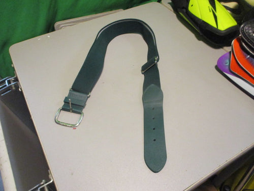 Used All Star Green Adult Baseball Belt
