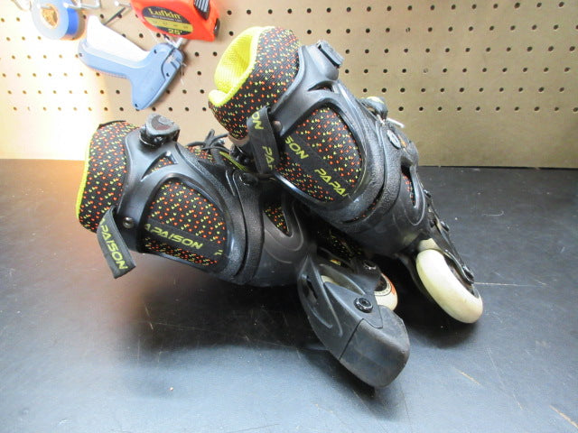 Load image into Gallery viewer, Used Papison Adjustable In-Line Skates - Size 3
