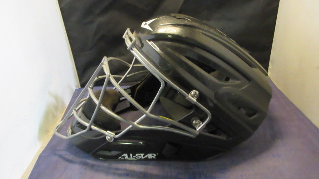 Load image into Gallery viewer, Used All Star MVP 2400 Ultra Cool Catcher&#39;s Helmet Size 7 - 7 3/4
