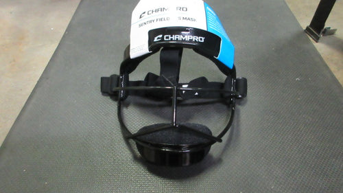 New Champro Sentry Fielder's Face Mask - Black - Adult