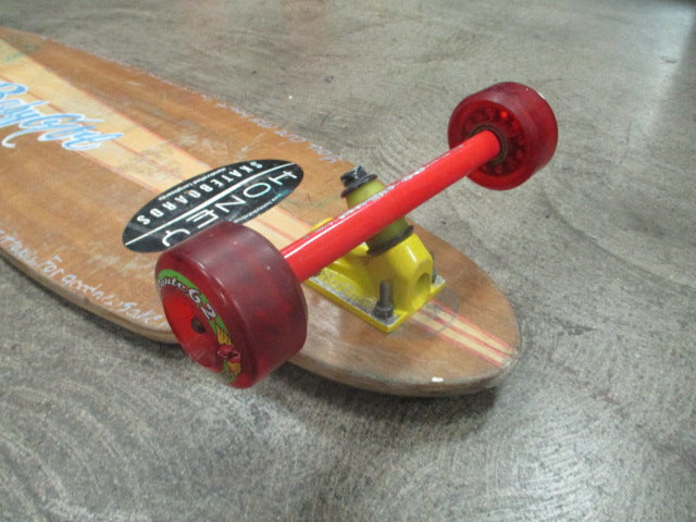Load image into Gallery viewer, Used Honey Skateboards 36" Longboard w/ Road Rider Trucks (Has Wear)
