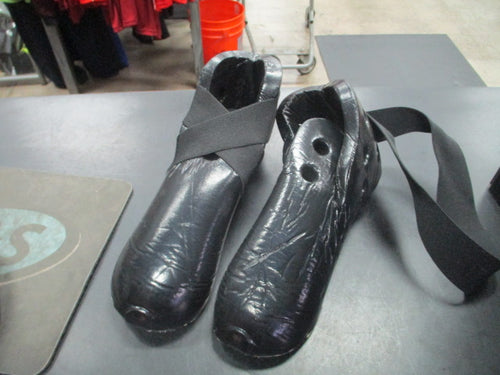Used U.S.A. Black Karate Youth Foot Protector - Has Wear
