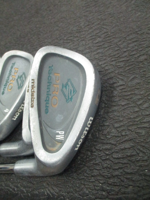 Load image into Gallery viewer, Used Wilson Pro Technique Iron Set 3-9, PW, Driver, 5 Wood, 3 Wood - RH
