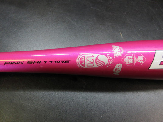 Used Easton Pink Sapphire 26" -10 USSSA Fastpitch Softball Bat