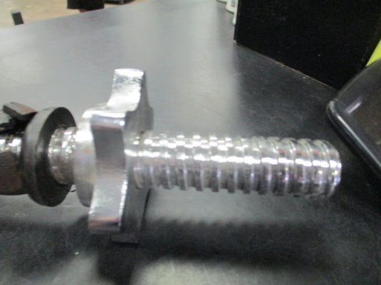 Used Standard Spin Lock Dumbbell Rubber Handle W/ Spin Collars
