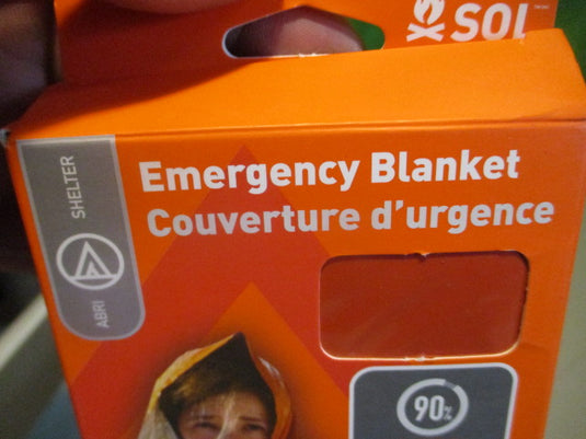 Used SOL Emergency Shelter Blanket